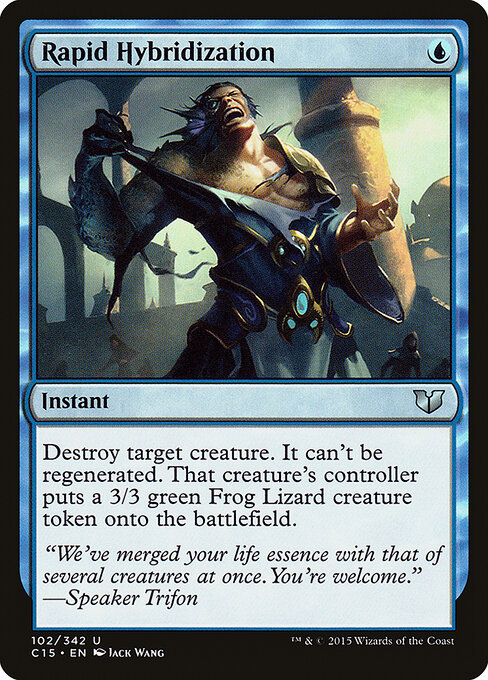 Commander 2015 - 102 - Rapid Hybridization - Uncommon