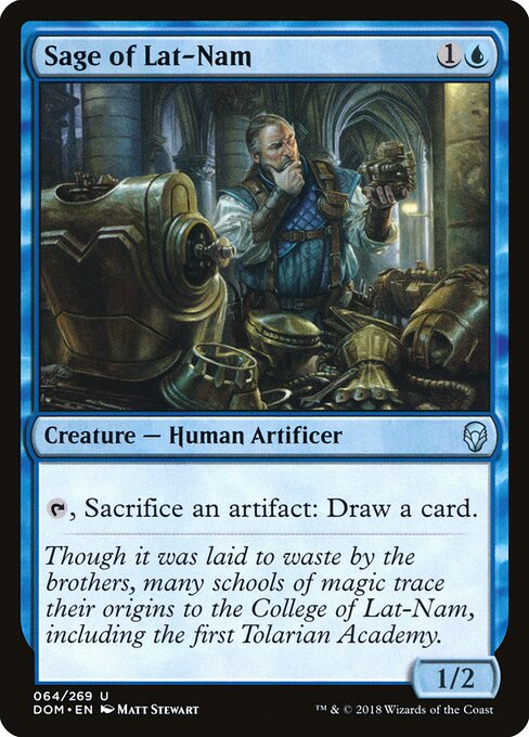 Dominaria - 64 - Sage of Lat-Nam - Uncommon