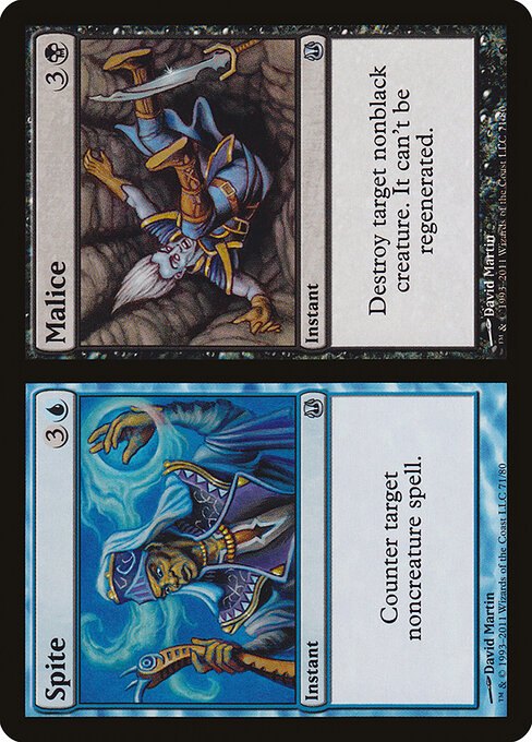 Duel Decks: Ajani vs. Nicol Bolas - 71 - Spite // Malice - Uncommon