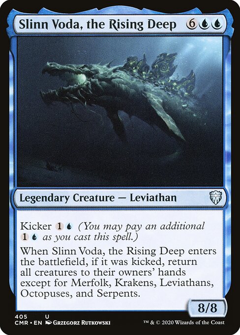 Commander Legends - 405 - Slinn Voda, the Rising Deep - Uncommon