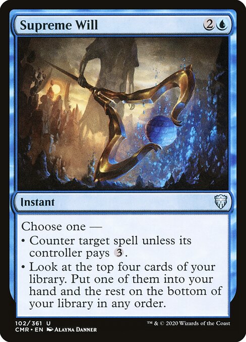 Commander Legends - 102 - Supreme Will - Uncommon