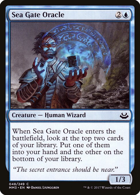 Modern Masters 2017 - 48 - Sea Gate Oracle - Common