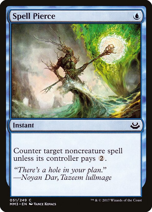 Modern Masters 2017 - 51 - Spell Pierce - Common