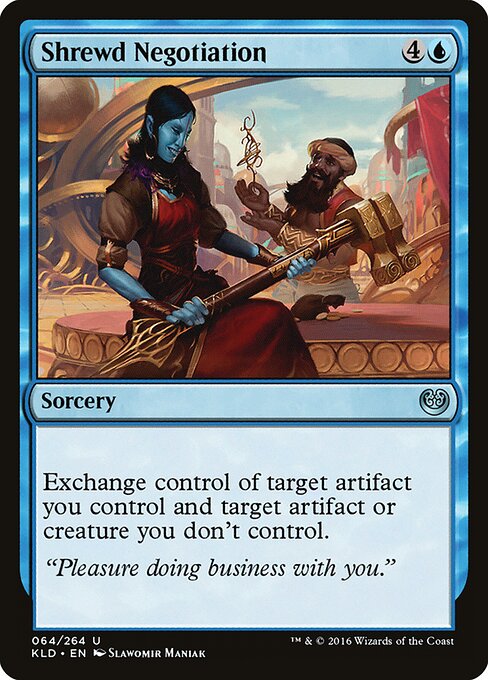 Kaladesh - 64 - Shrewd Negotiation - Uncommon