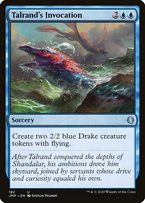 Jumpstart - 182 - Talrand's Invocation - Uncommon