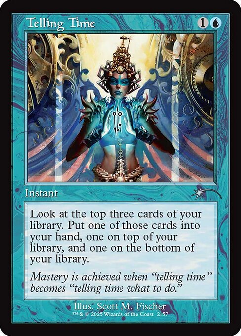Secret Lair Drop - 2157 - Telling Time - Uncommon