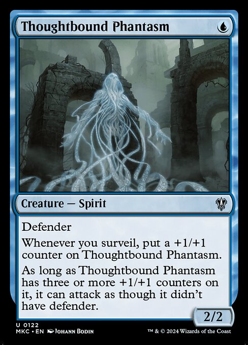 Murders at Karlov Manor Commander - 122 - Thoughtbound Phantasm - Uncommon