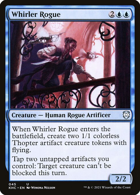 Kaldheim Commander - 45 - Whirler Rogue - Uncommon