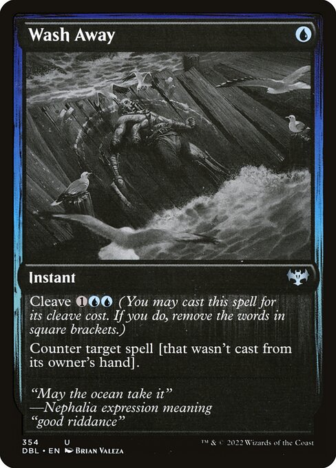 Innistrad: Double Feature - 354 - Wash Away - Uncommon