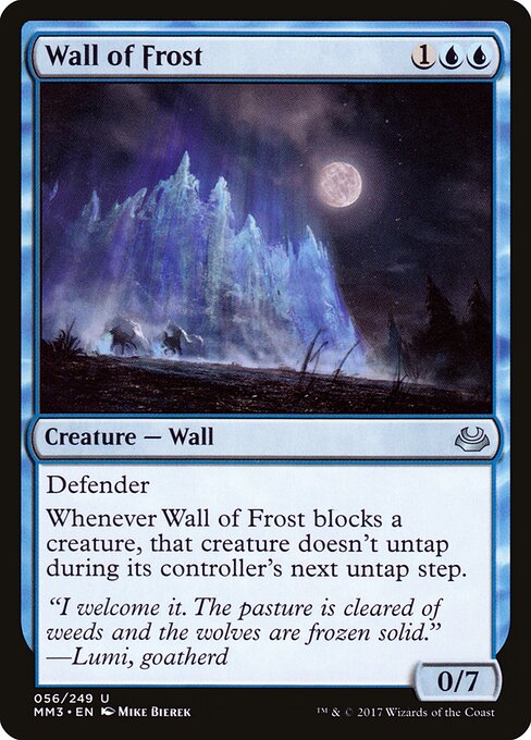 Modern Masters 2017 - 56 - Wall of Frost - Uncommon