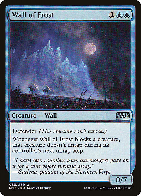 Magic 2015 - 83 - Wall of Frost - Uncommon