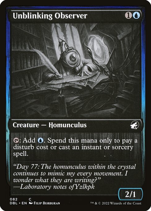 Innistrad: Double Feature - 82 - Unblinking Observer - Common