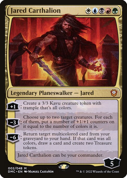 Dominaria United Commander - 2 - Jared Carthalion - Mythic - Foil