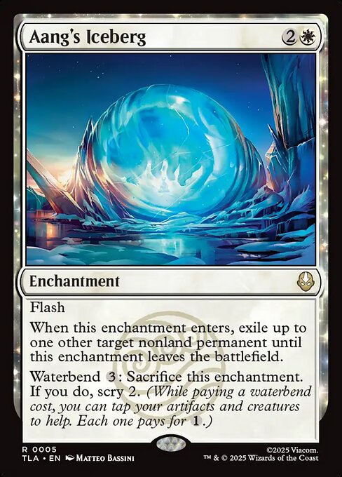 Avatar: The Last Airbender - 5 - Aang's Iceberg - Rare - Foil