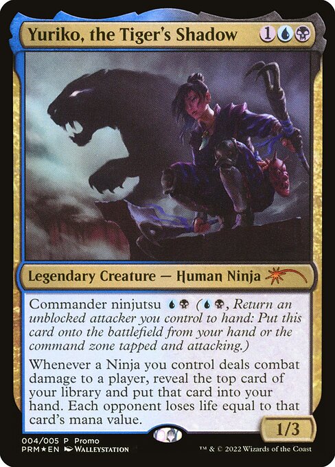 Year of the Tiger 2022 - 4 - Yuriko, the Tiger's Shadow - Mythic - Foil