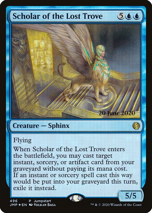 Jumpstart - 496 - Scholar of the Lost Trove - Rare - Foil