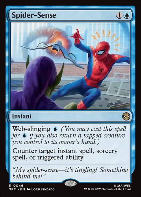 Marvel's Spider-Man - 46 - Spider-Sense - Rare - Foil