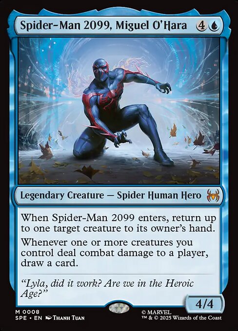 Marvel's Spider-Man Eternal - 8 - Spider-Man 2099, Miguel O'Hara - Mythic - Foil