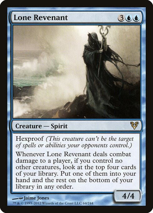 Avacyn Restored - 64 - Lone Revenant - Rare - Foil