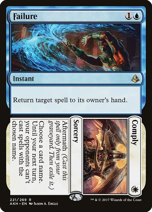 Amonkhet - 221 - Failure // Comply - Rare - Foil
