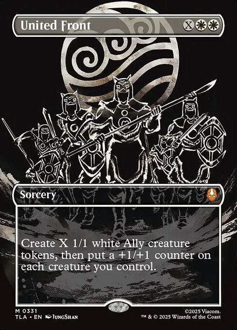 Avatar: The Last Airbender - 331 - United Front - Mythic - Borderless Foil