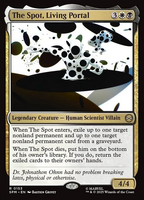 Marvel's Spider-Man - 153 - The Spot, Living Portal - Rare - Foil