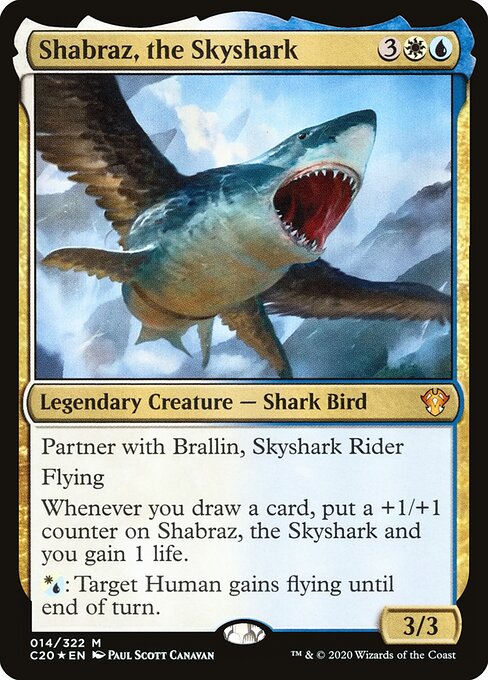 Commander 2020 - 14 - Shabraz, the Skyshark - Mythic - Foil