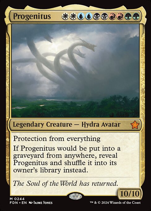 Foundations - 244 - Progenitus - Mythic - Foil