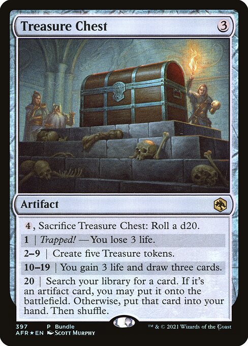 Adventures in the Forgotten Realms - 397 - Treasure Chest - Rare - Foil