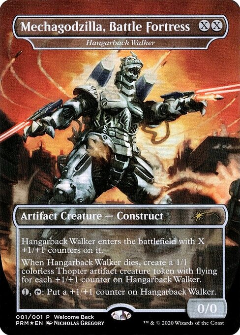 Love Your LGS 2020 - 2 - Hangarback Walker - Rare - Borderless Foil