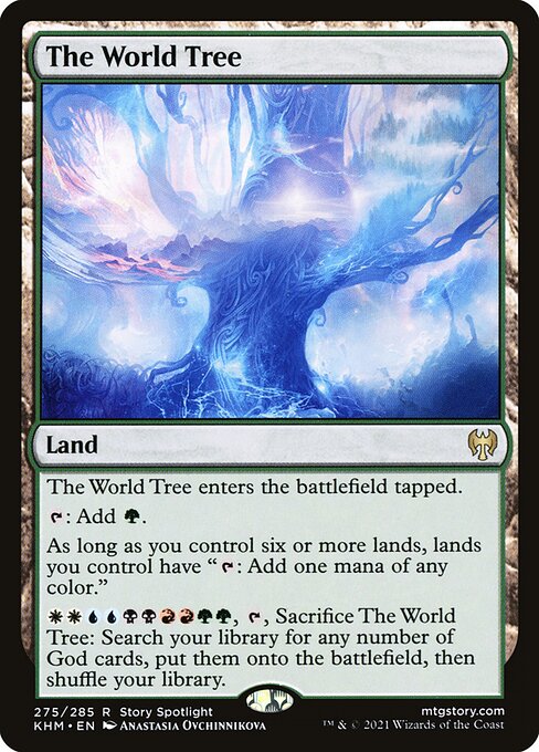 Kaldheim - 275 - The World Tree - Rare - Foil