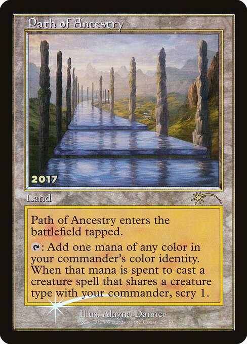 30th Anniversary Play Promos - 25 - Path of Ancestry - Rare - Foil