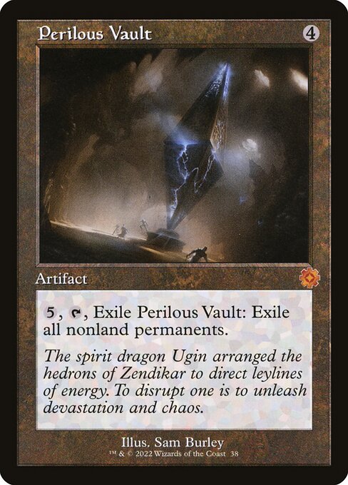 The Brothers' War Retro Artifacts - 38 - Perilous Vault - Mythic - Foil