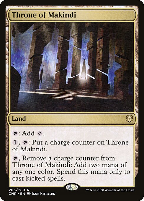 Zendikar Rising - 265 - Throne of Makindi - Rare