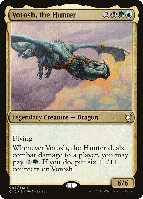 Commander Anthology Volume II - 3 - Vorosh, the Hunter - Rare - Foil