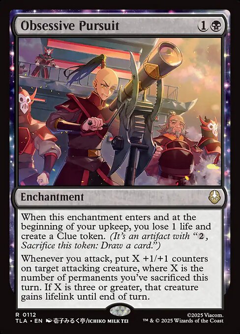 Avatar: The Last Airbender - 112 - Obsessive Pursuit - Rare - Foil