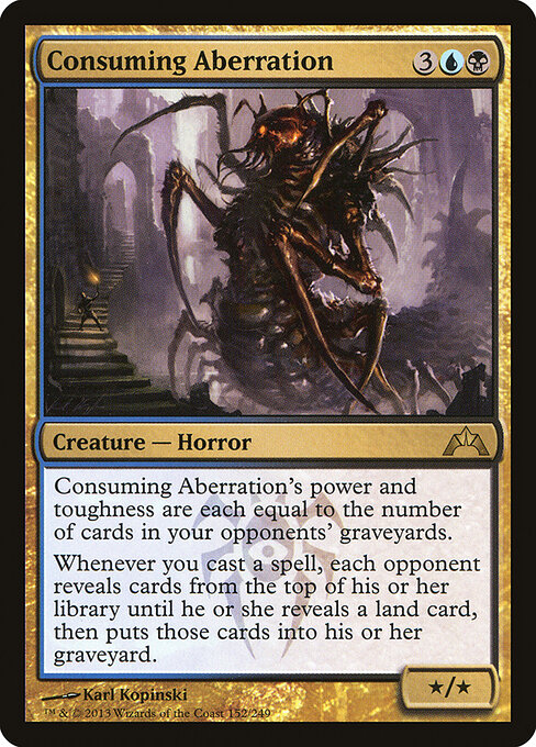 Gatecrash - 152 - Consuming Aberration - Rare - Foil