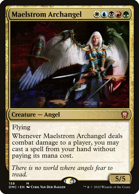 Dominaria United Commander - 158 - Maelstrom Archangel - Mythic