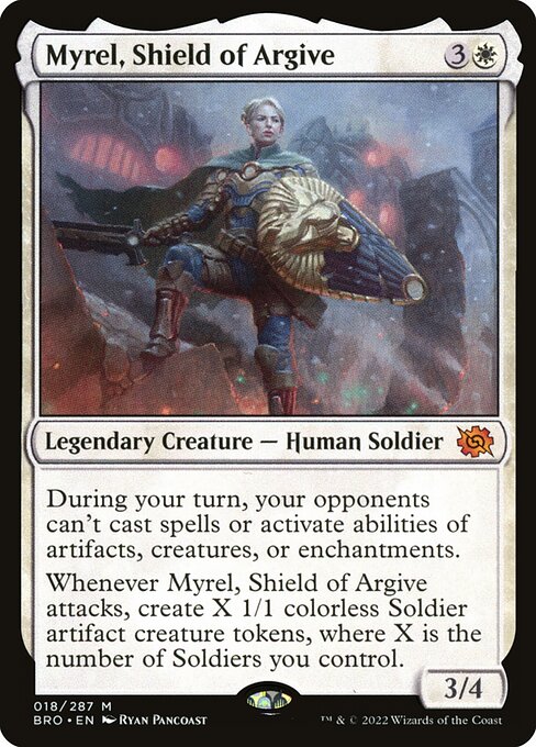 The Brothers' War - 18 - Myrel, Shield of Argive - Mythic