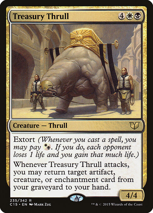 Commander 2015 - 235 - Treasury Thrull - Rare