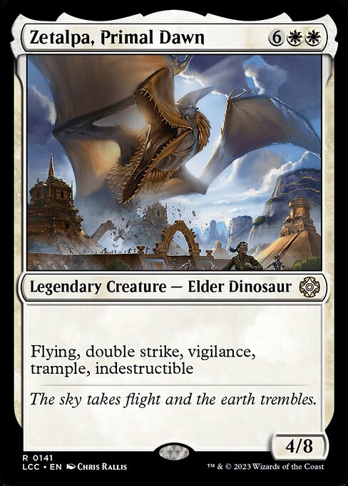 The Lost Caverns of Ixalan Commander - 141 - Zetalpa, Primal Dawn - Rare