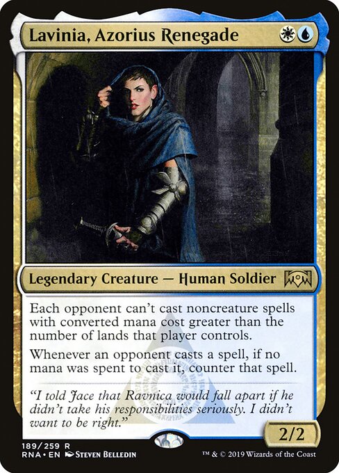 Ravnica Allegiance - 189 - Lavinia, Azorius Renegade - Rare