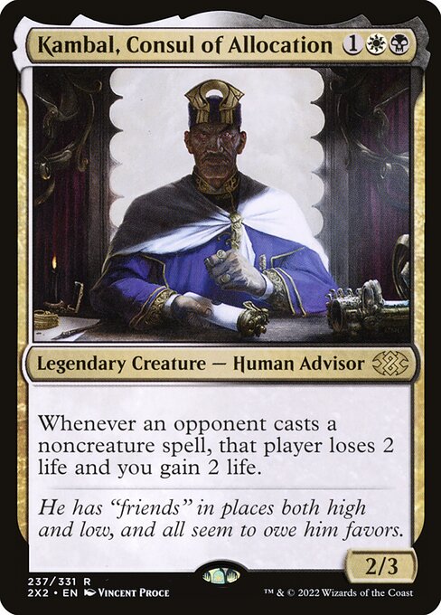 Double Masters 2022 - 237 - Kambal, Consul of Allocation - Rare