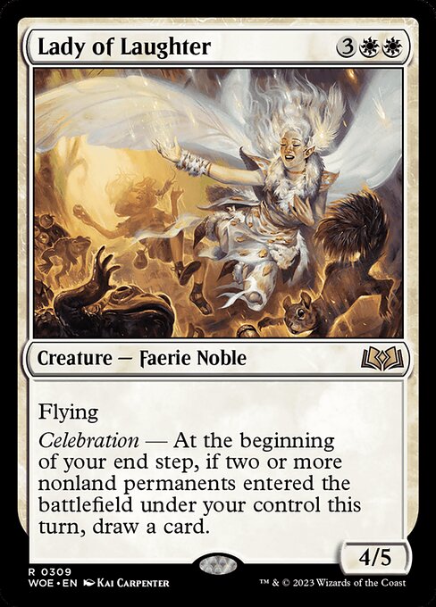 Wilds of Eldraine - 309 - Lady of Laughter - Rare