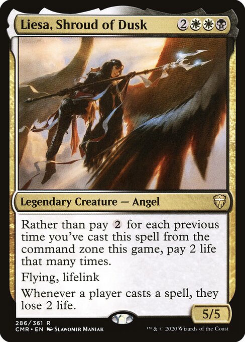 Commander Legends - 286 - Liesa, Shroud of Dusk - Rare