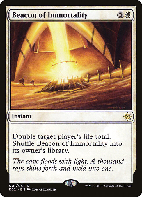Explorers of Ixalan - 1 - Beacon of Immortality - Rare