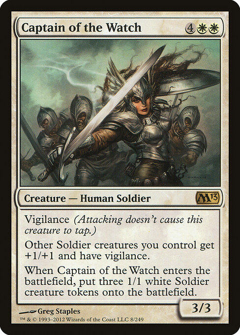Magic 2013 - 8 - Captain of the Watch - Rare