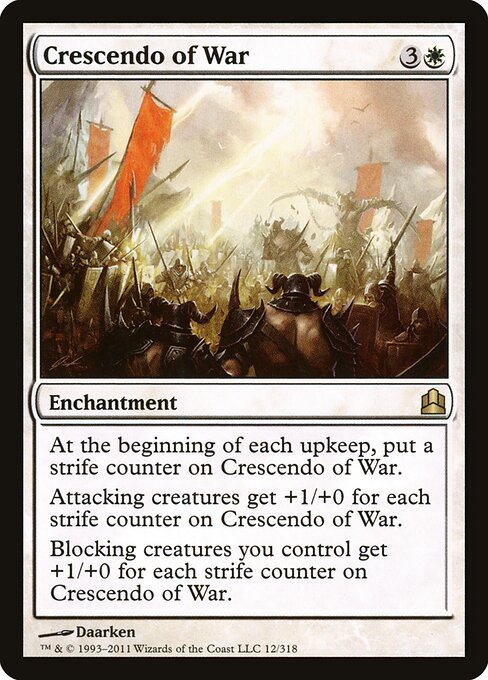 Commander 2011 - 12 - Crescendo of War - Rare