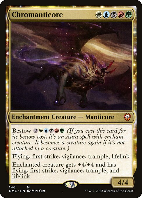 Dominaria United Commander - 146 - Chromanticore - Mythic