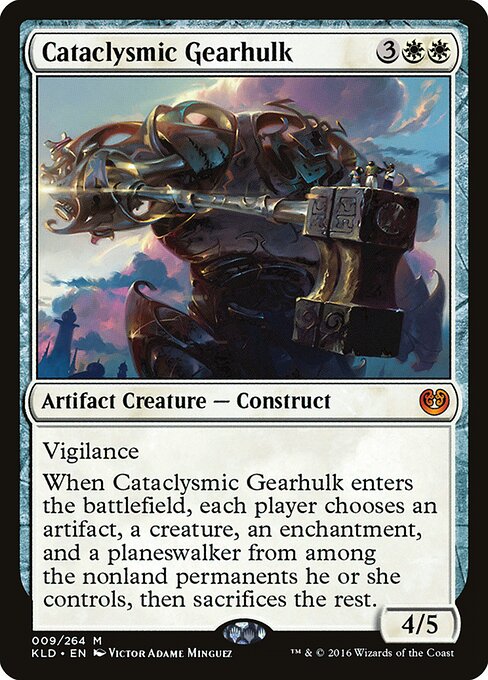 Kaladesh - 9 - Cataclysmic Gearhulk - Mythic